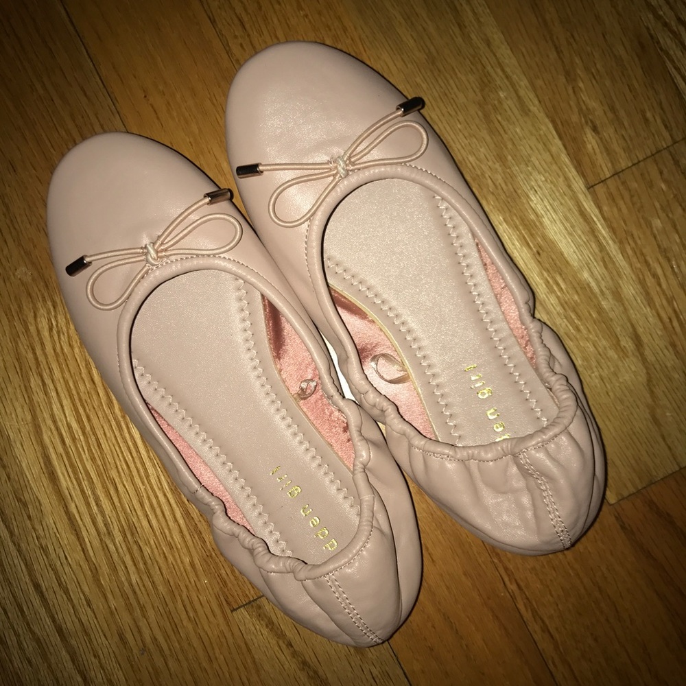 Madden Girl pink flats